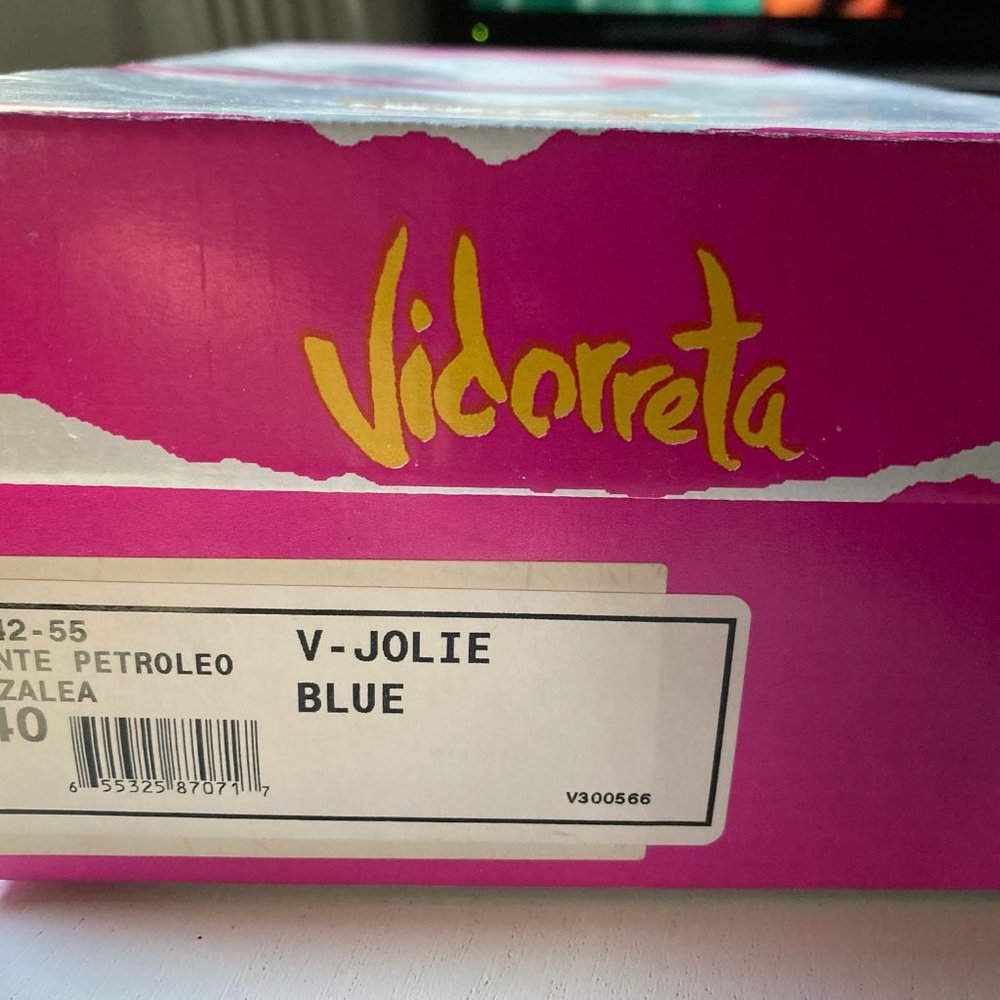 Vidorreta Turquoise Blue Suede Espradrille Wedges - Size EU 40/US 9 - Worn once - Picture 11 of 11